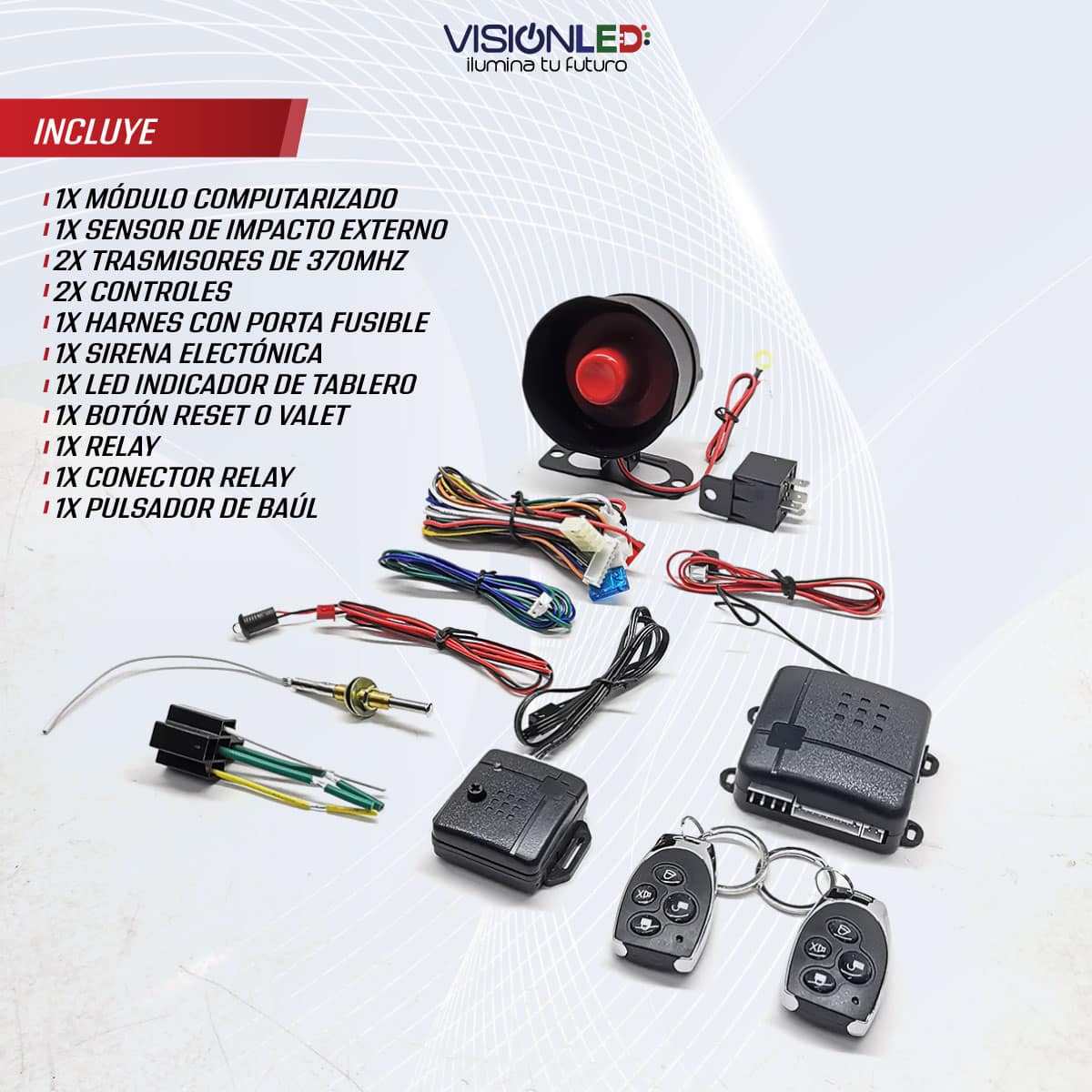 Alarma Universal Bluetooth para Auto