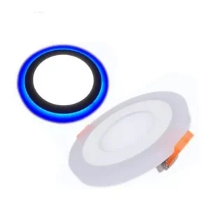 PANEL REDONDO GYPSUM FILO AZUL 3W