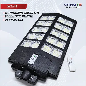 REFLECTOR CON PANEL SOLAR 1000W IP67 - luminaria solar