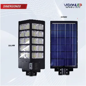 REFLECTOR CON PANEL SOLAR 1000W IP67 - luminaria solar