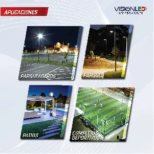 REFLECTOR CON PANEL SOLAR 1000W IP67 - luminaria solar