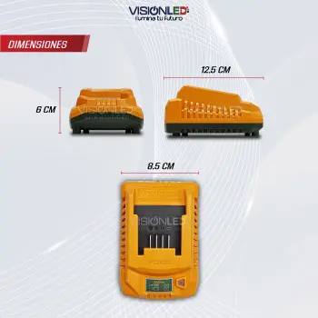 Cargador De Bateria P20s 110-120v 1.8a