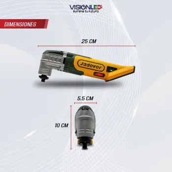 LIJADORA DE MULTIHERRAMIENTA INC CARGADOR & BATERIA 5.0AH
