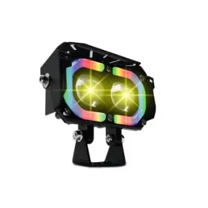 NEBLINERO BICOLOR 2 LUPAS FILO RGB 12V