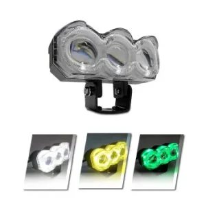 NEBLINERO BICOLOR 3 LUPAS FLASH FILO RGB 30W 12V