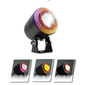 NEBLINERO BICOLOR LUPA FLASH FILO RGB 12V