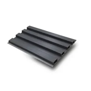 PANEL RANURADO WPC GRIS OSCURO