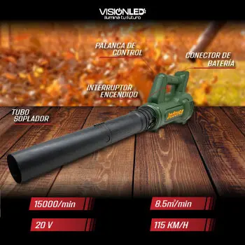 SOPLADOR INALAMBRICO 20V 15000RPM