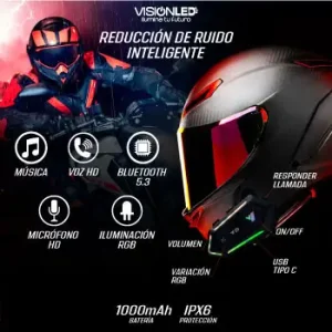 Auriculares inalámbricos para moto