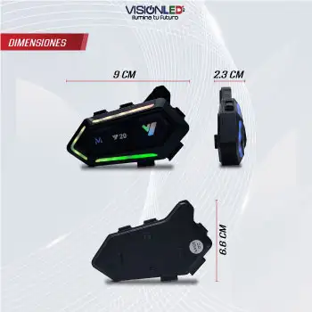 Auriculares inalámbricos para moto