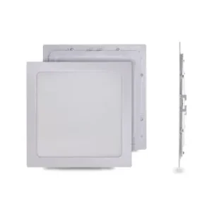 PANEL CUADRADO GYPSUM BLANCO 18W