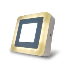 PANEL CUADRADO SOBREPUESTO 3W FILO CALIDO