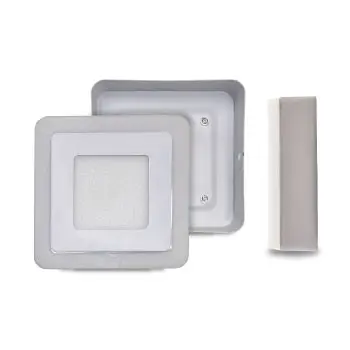 PANEL CUADRADO SOBREPUESTO 3W FILO CALIDO