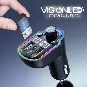 CARGADOR TRIPLE P/AUTO A CIGARRERA