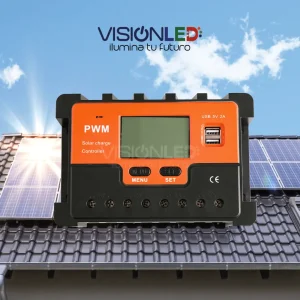 CONTROLADOR DE CARGA SOLAR 30A