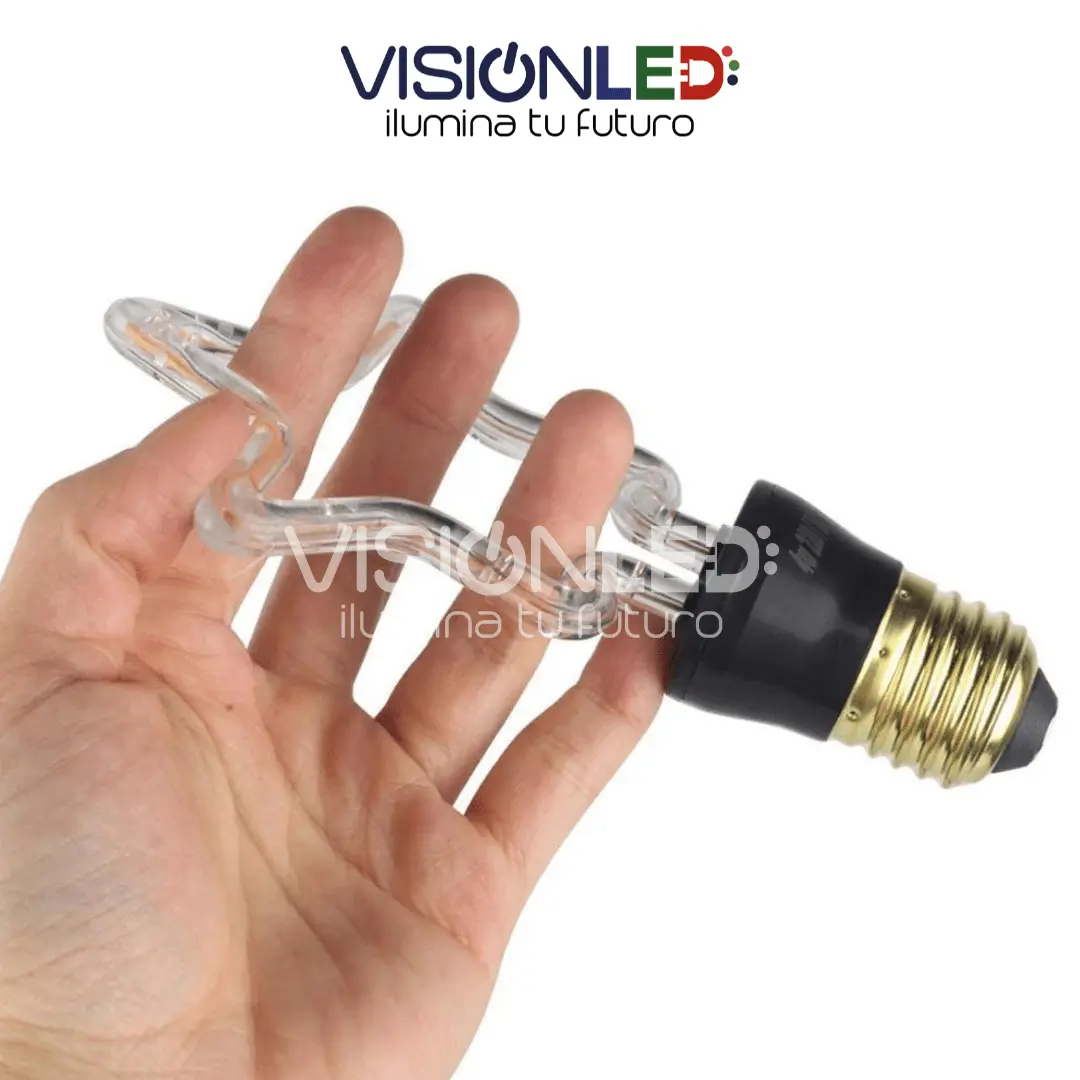 FOCO FIGURA ESTRELLA E27 LUZ CALIDA 4W - Imagen 3