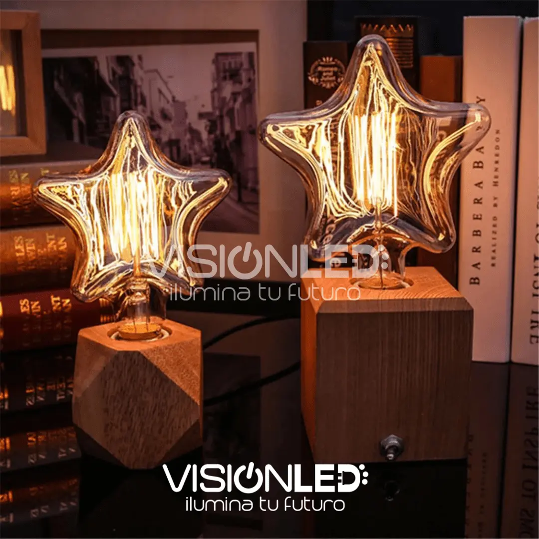 FOCO ESTRELLA ESPIRAL E27 LUZ CALIDA 4W - Imagen 3