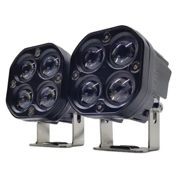 Exploradora Cuadrado 3 pulgadas Bicolor 4 lupa