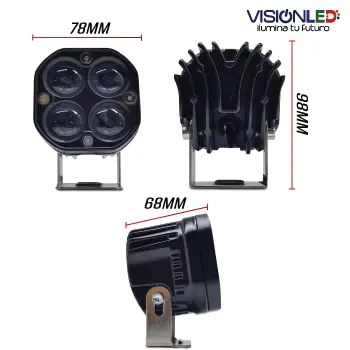 Exploradora Cuadrado 3 pulgadas Bicolor 4 lupa