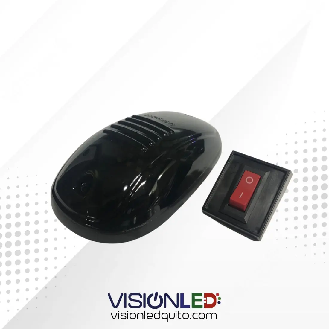 LUZ LED TECHO X5 AMBAR 12V - Imagen 3