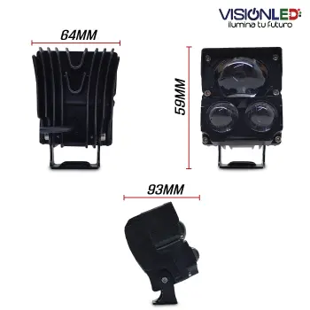 foco moto exploradora 1+2l alta baja wy