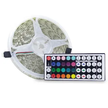 KIT CINTA LED RGB 12V 5MTS