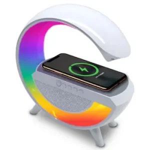 Lampara Parlante Con Cargador Inalambrico