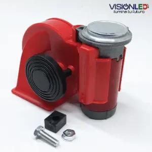 Pito de Aire 24v - CLAXON CARACOL CON COMPRESOR INCORPORADO 24V