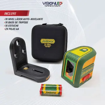 NIVEL LASER VERDE 0-30M