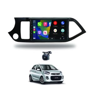 Radio Android 16 9 PuLG Adaptador Kia 2019 Con Cámara Retro