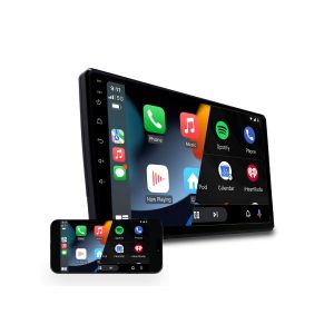 Radio Android 9" Carplay Qled 6+128gb Con Ventilador