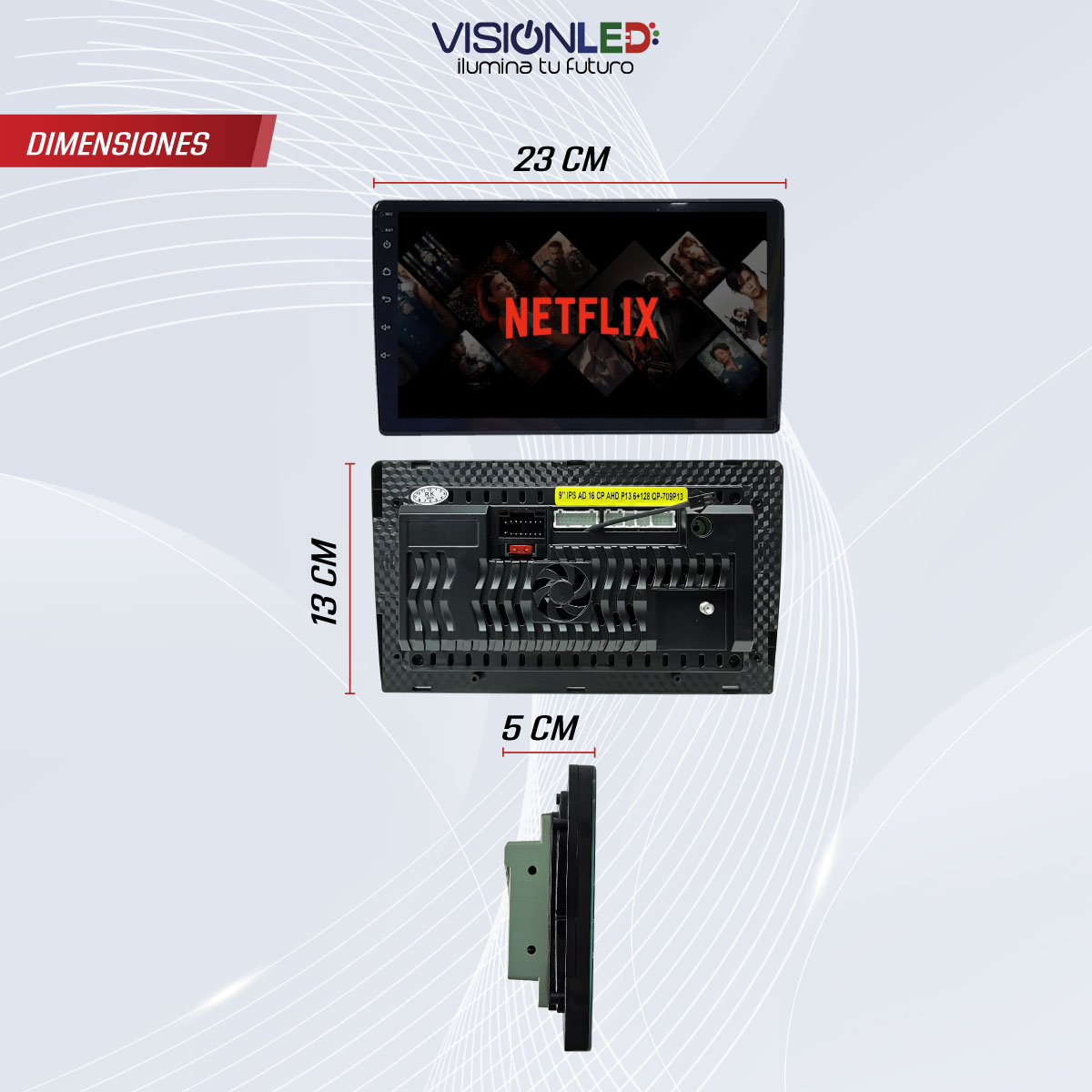 Radio 9" Android 16 Carplay 6+128gb - Imagen 4