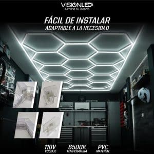 Lámpara LED Hexagonal