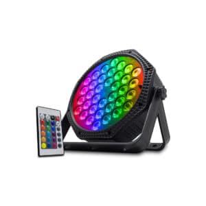 Tacho LED RGB 30 Leds para Eventos con Control Remoto