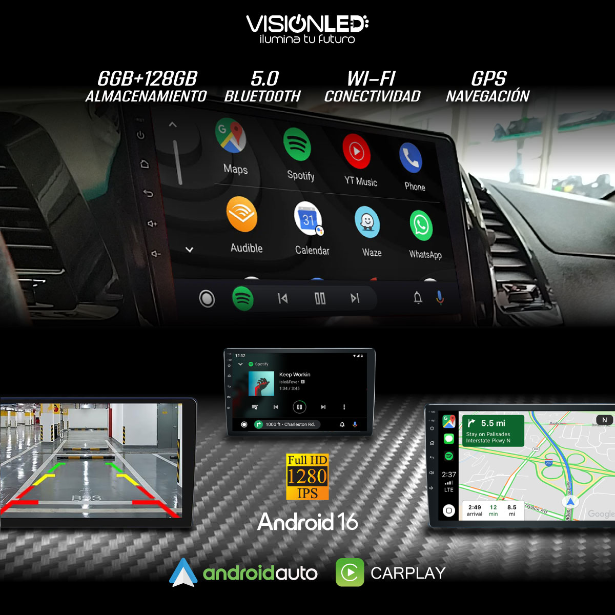Radio Android 9 pulgadas