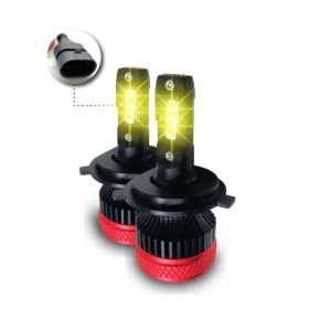 Neblineros luz amarilla 9006 K16 LED