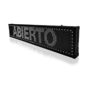 Letrero LED blanco programable WiFi