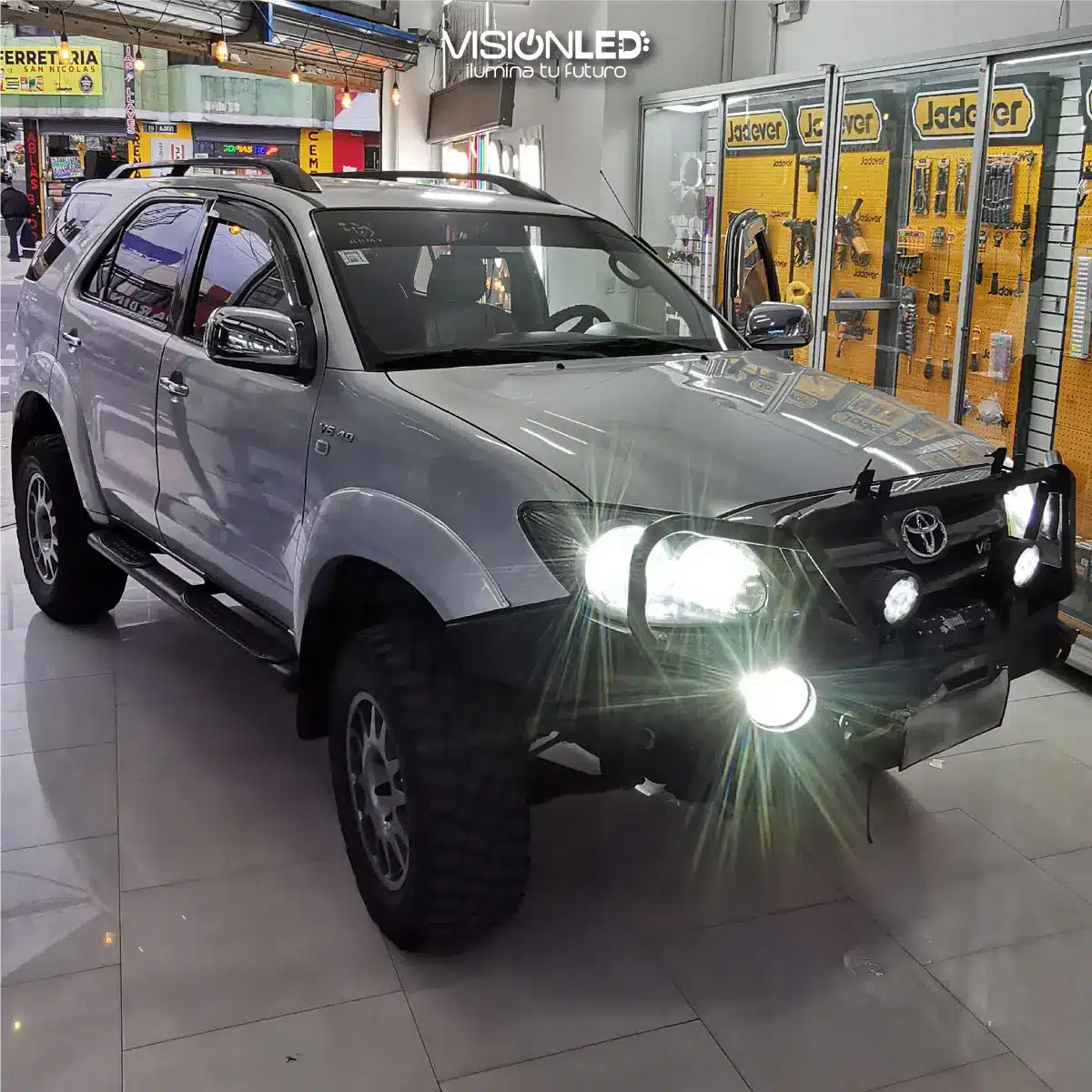 Neblineros LED H1 K16 CSP 10000 lúmenes