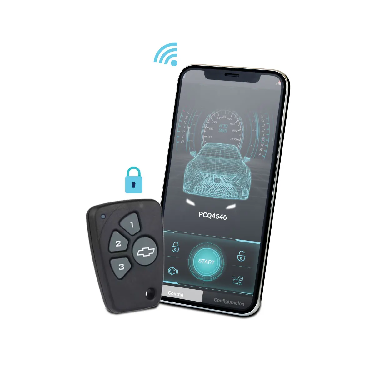 Alarma Chevrolet Bluetooth