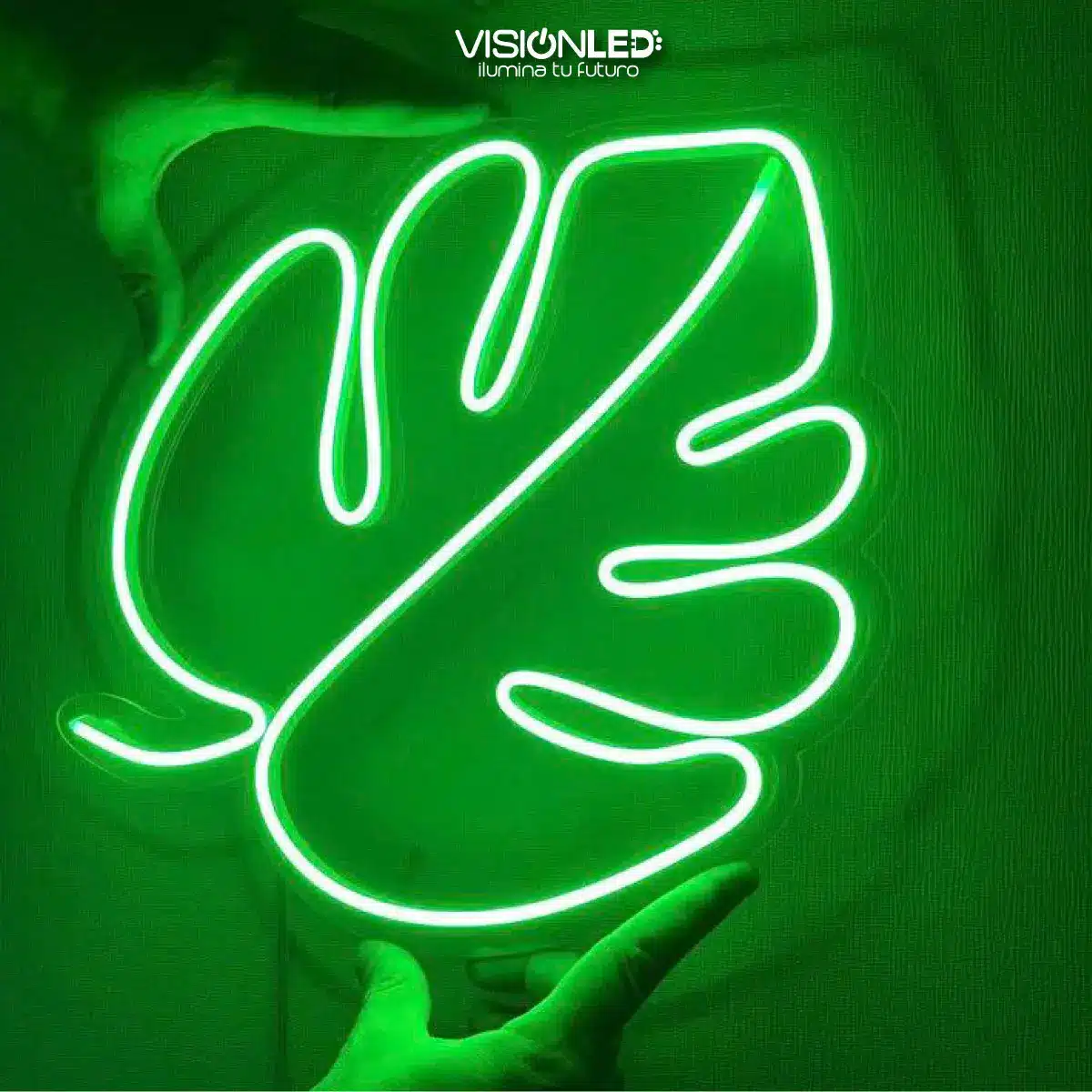 Cinta LED neón verde 12V