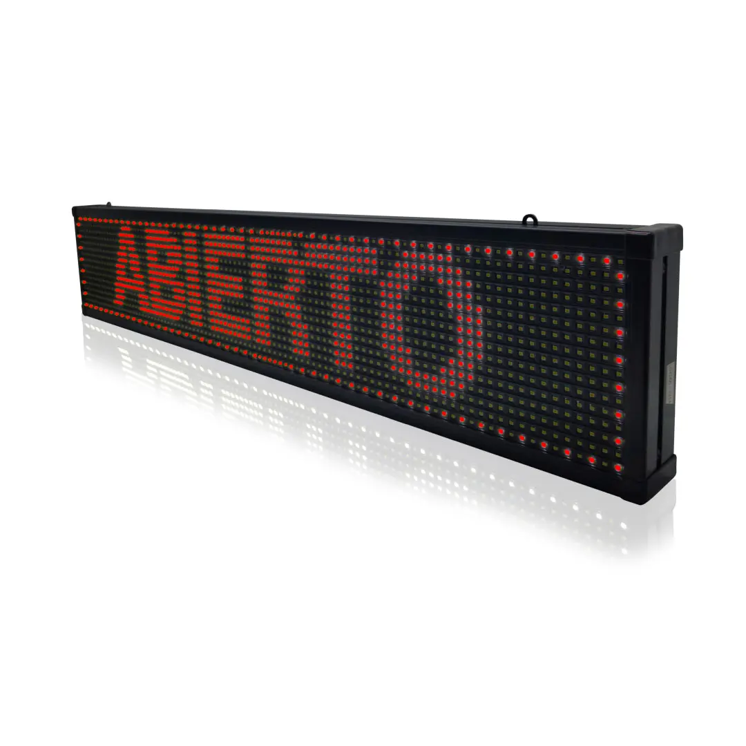 Letrero LED rojo programable WiFi