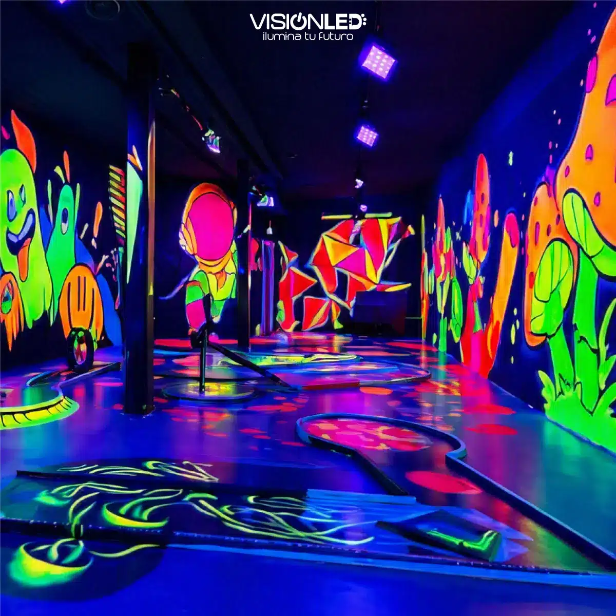 Foco Luz Negra UV | Bombillo Ultravioleta E27 para Fiestas y Decoración