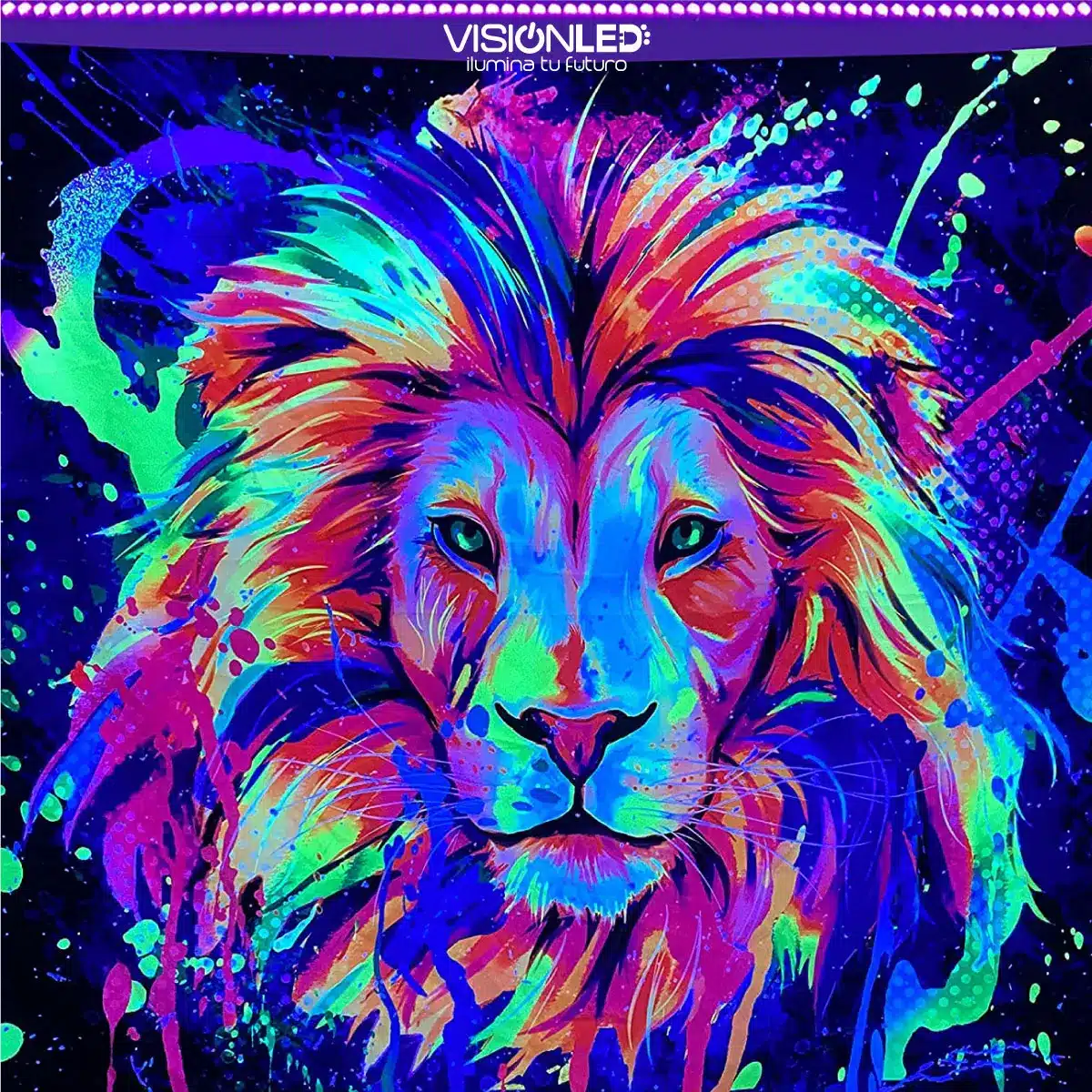 Foco Luz Negra UV | Bombillo Ultravioleta E27 para Fiestas y Decoración