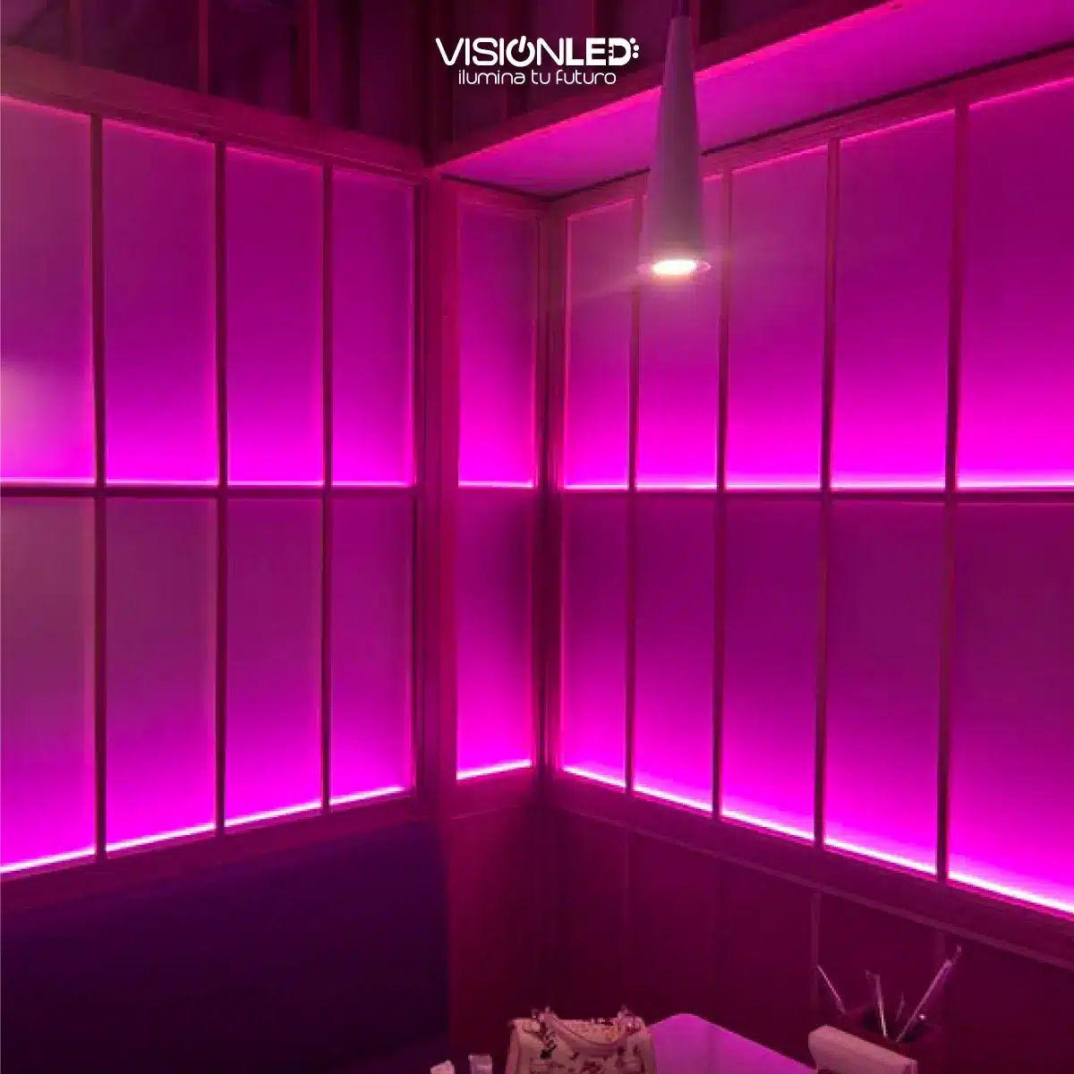 Módulo LED rosado 110V